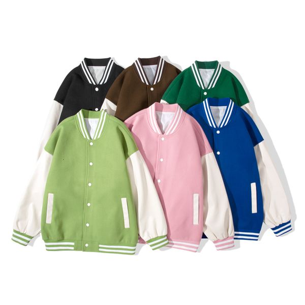 men's jackets varsity fashion patchwork button leather sleeve sports coat women men team baseballs jacket custom 230216, Black;brown
men's jackets varsity fashion patchwork button leather sleeve sports coat women men team baseballs jacket custom 230216, Black;brown
