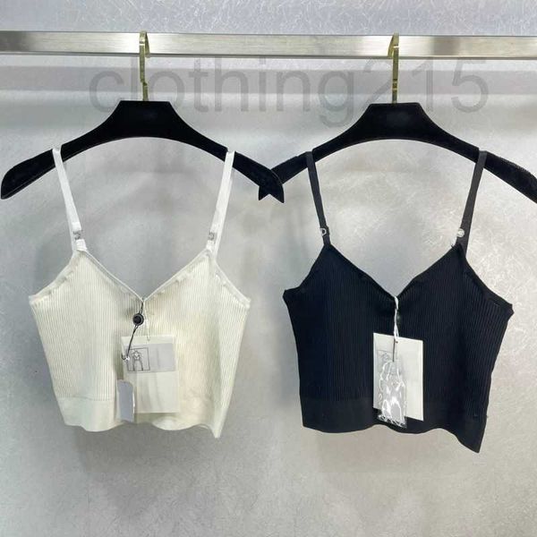 women's tanks & camis designer 23 ss cotton knit tee with letter pattern female casual milan runway crop t-shirt slip vest clothing hi, White
women's tanks & camis designer 23 ss cotton knit tee with letter pattern female casual milan runway crop t-shirt slip vest clothing hi, White