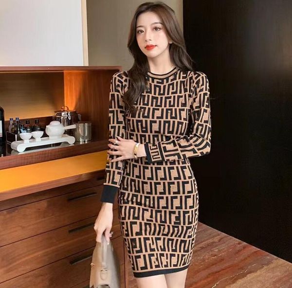 autumn new style casual dresses temperament celebrity fashion versatile classic f plaid full print slim round neck long-sleeved knitted dres, Black;gray
autumn new style casual dresses temperament celebrity fashion versatile classic f plaid full print slim round neck long-sleeved knitted dres, Black;gray