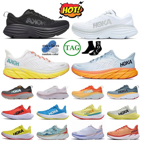 hoka one bondi 8 running shoes carbon x 2 athletic clifton 8 profly training sneakers on cloud blue fog women mens highway marathon hokas sh, White;red
hoka one bondi 8 running shoes carbon x 2 athletic clifton 8 profly training sneakers on cloud blue fog women mens highway marathon hokas sh, White;red