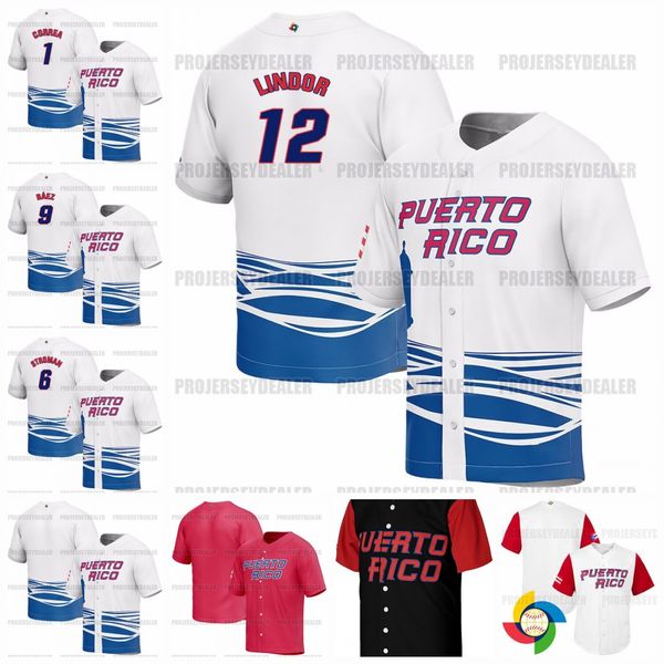 1 carlos correa team puerto rico 2023 world baseball classic jersey wbc javier baez edwin diaz francisco lindor marcus stroman enrique herna, Blue;black
1 carlos correa team puerto rico 2023 world baseball classic jersey wbc javier baez edwin diaz francisco lindor marcus stroman enrique herna, Blue;black