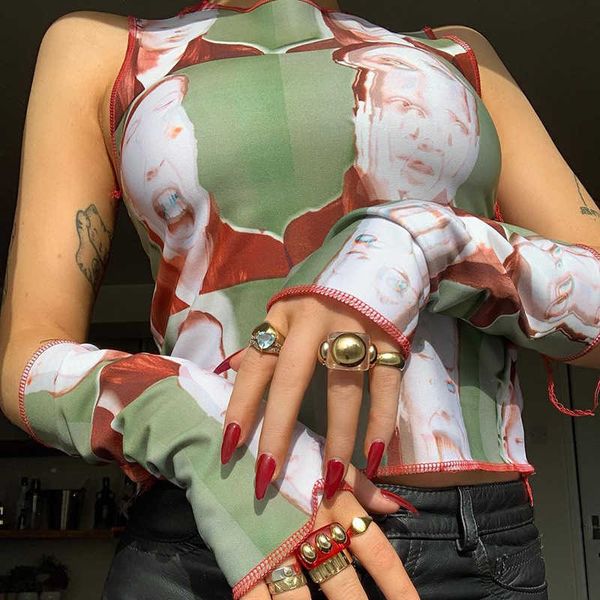 women's tanks camis 90s harajuku gothic print tank with gloves mesh transparent sweats tees y2k aesthetic summer crop women vest j2302, White
women's tanks camis 90s harajuku gothic print tank with gloves mesh transparent sweats tees y2k aesthetic summer crop women vest j2302, White