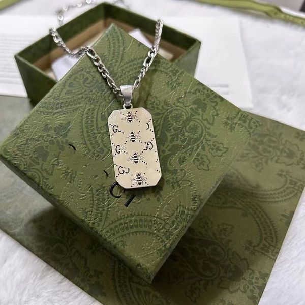 luxurys fashion necklace designers necklaces key chain jewelry couple pendant, Silver
luxurys fashion necklace designers necklaces key chain jewelry couple pendant, Silver