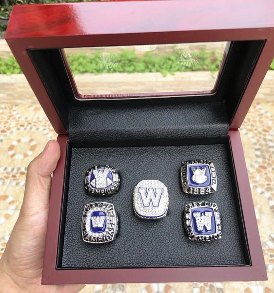winnipeg blue 1962 1988 1984 1990 2019 bombers cfl grey cup team champions championship ring with wooden box set souvenir men fan gift 2020, Golden;silver
winnipeg blue 1962 1988 1984 1990 2019 bombers cfl grey cup team champions championship ring with wooden box set souvenir men fan gift 2020, Golden;silver