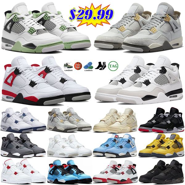 4 4s basketball shoes for men women jumpman mens sneakers military black cat pn dust seafoam red cement thunder white x sail university
4 4s basketball shoes for men women jumpman mens sneakers military black cat pn dust seafoam red cement thunder white x sail university