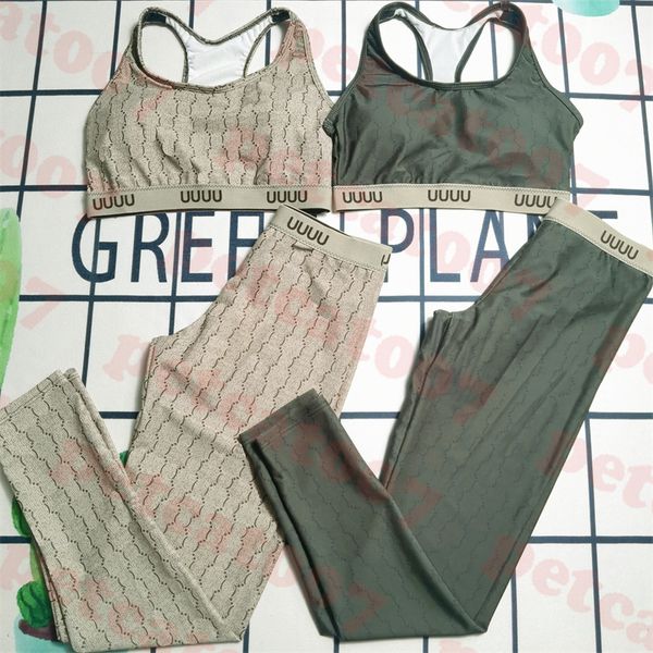 womens yoga sets vintage letter tracksuits designer ladies swimsuit sports bra elastic trousers
womens yoga sets vintage letter tracksuits designer ladies swimsuit sports bra elastic trousers
