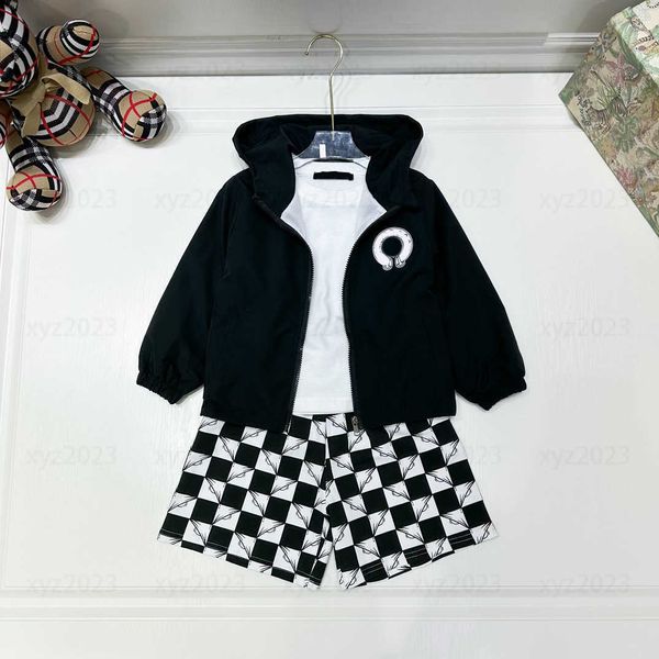 luxury kids dress child sets baby clothes summer 3pcs t-shirt and shorts and jacket new listing plaid design handsome size 100-160 cm, White
luxury kids dress child sets baby clothes summer 3pcs t-shirt and shorts and jacket new listing plaid design handsome size 100-160 cm, White