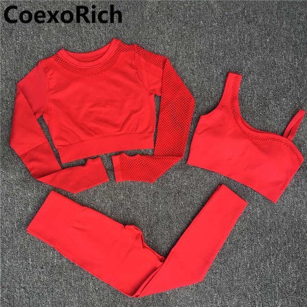 nxy yoga outfits sport set women fitness clothing seamless suit 123pcs crop tank running tights leggings workout bra sportswear 220523, White
nxy yoga outfits sport set women fitness clothing seamless suit 123pcs crop tank running tights leggings workout bra sportswear 220523, White