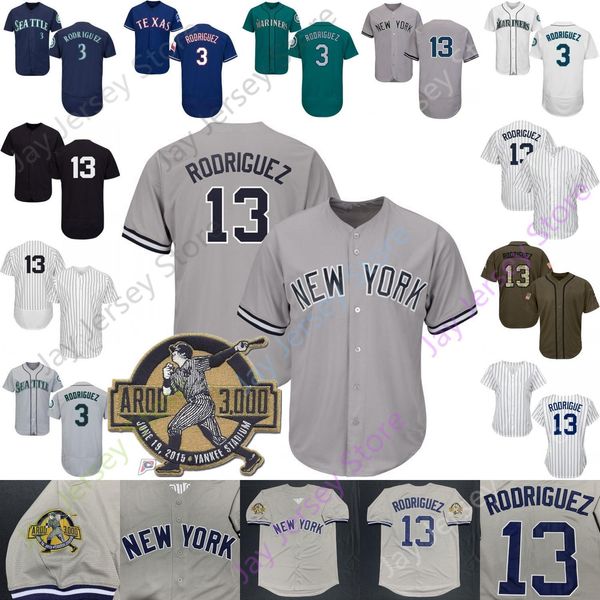 13 alex rodriguez jersey vintage 3000th hit patch blue green grey navy player pinstripe fans women size s-3xl, Blue;black
13 alex rodriguez jersey vintage 3000th hit patch blue green grey navy player pinstripe fans women size s-3xl, Blue;black