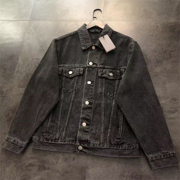2023 jackets men women spring autumn solid casual denim button up collar oversized coat classical trendy fix loose outerwear bb paris 1917, Black;brown
2023 jackets men women spring autumn solid casual denim button up collar oversized coat classical trendy fix loose outerwear bb paris 1917, Black;brown