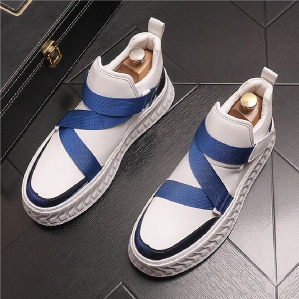 new fashion designer men casual shoes luxury punk sneakers thick bottom hip hop male flats d2a14, Black
new fashion designer men casual shoes luxury punk sneakers thick bottom hip hop male flats d2a14, Black