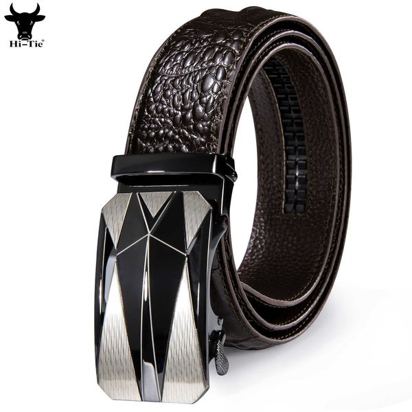 belts hitie brown crocodile pattern leather mens belts automatic buckles ratchet vintage waistband belt for men jeans dress cowboy xl j23021, Black;brown
belts hitie brown crocodile pattern leather mens belts automatic buckles ratchet vintage waistband belt for men jeans dress cowboy xl j23021, Black;brown