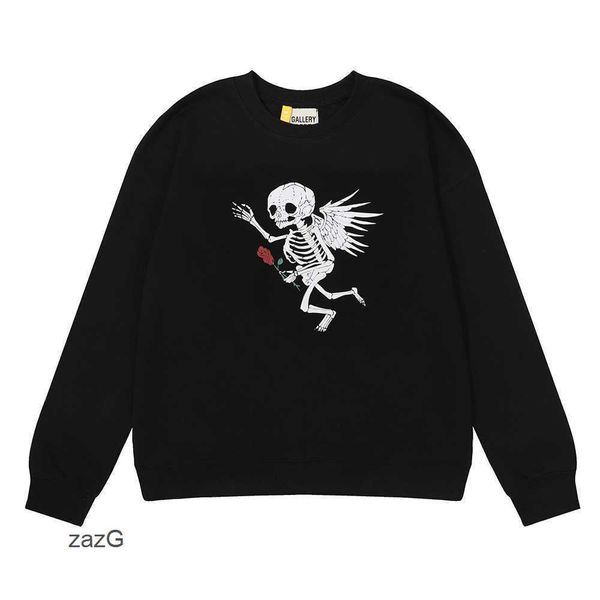 angel 2023 galleryes sweaters american brand gilded letter hoodies dept skeleton hand bone printed round neck sweater 571d, Black
angel 2023 galleryes sweaters american brand gilded letter hoodies dept skeleton hand bone printed round neck sweater 571d, Black