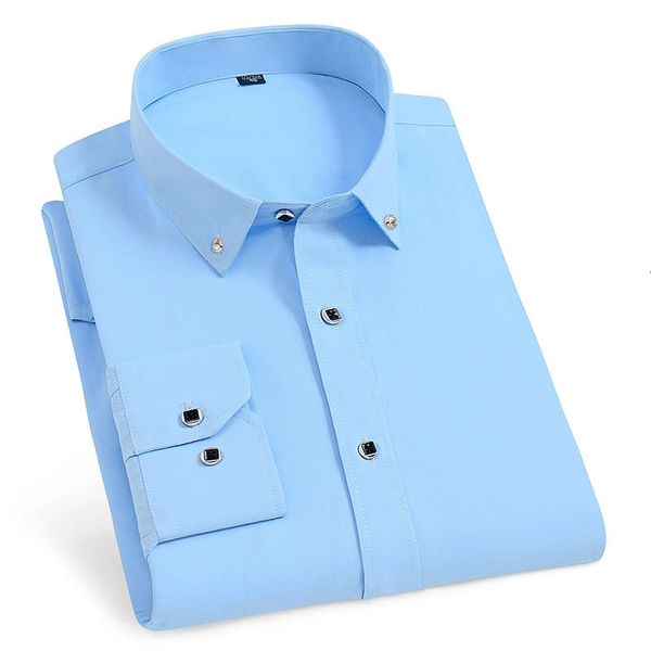 men's dress shirts men french cufflinks stripes long sleeve casual male brand slim fit cuff 230216, White;black
men's dress shirts men french cufflinks stripes long sleeve casual male brand slim fit cuff 230216, White;black