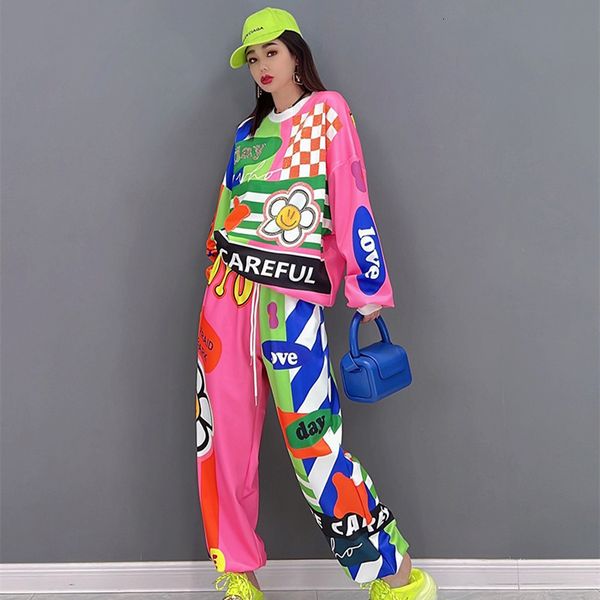 womens pants capris colorblocked patchwork set girls street wear dance suit two pieces hip hop tracksuit loose kit 230216, Black;white
womens pants capris colorblocked patchwork set girls street wear dance suit two pieces hip hop tracksuit loose kit 230216, Black;white