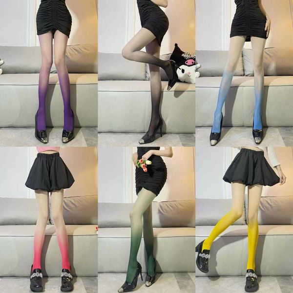 leggings for women net red gradual change silk stockings women's spring and summer black thin style pure desire candy color spice girl, Black;white
leggings for women net red gradual change silk stockings women's spring and summer black thin style pure desire candy color spice girl, Black;white