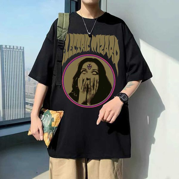 men's t-shirts electric wizard possessed print tshirt men women rock pure cotton t shirt crewneck casual black tshirts black streetwear, White;black
men's t-shirts electric wizard possessed print tshirt men women rock pure cotton t shirt crewneck casual black tshirts black streetwear, White;black