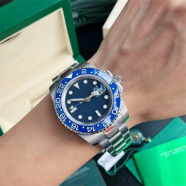 luxury designer men's watch automatic mechanical ceramic 40mm dial 904l stainless steel fashion classic style luminous sapphire watch g, Slivery;brown
luxury designer men's watch automatic mechanical ceramic 40mm dial 904l stainless steel fashion classic style luminous sapphire watch g, Slivery;brown