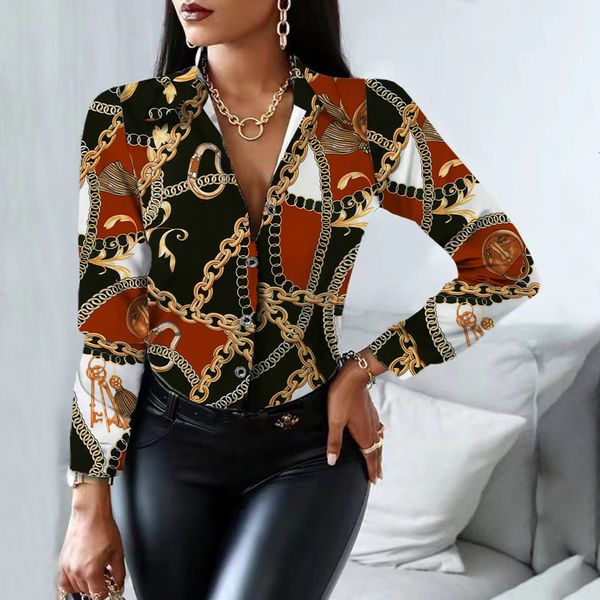women's blouses shirts spring autumn women casual long sleeve vintage print slim buttons luxury office lady blouse shirt 230217, White
women's blouses shirts spring autumn women casual long sleeve vintage print slim buttons luxury office lady blouse shirt 230217, White