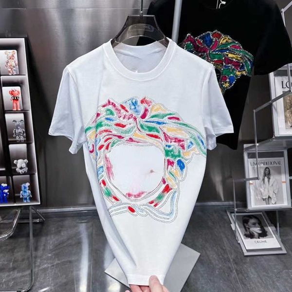summer sweatshirt men women t shirt medusa studded short-sleeved tshirts designer tshirt casual round neck pullover shirts 4xl 5xl, White;black
summer sweatshirt men women t shirt medusa studded short-sleeved tshirts designer tshirt casual round neck pullover shirts 4xl 5xl, White;black