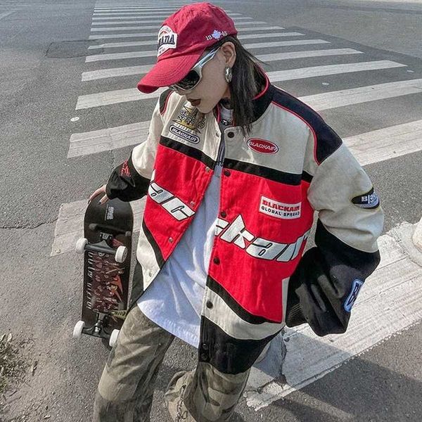 women's hoodies sweatshirts american baseball uniform men and women 2022 spring new design sense oversize loose motorcycle clothing sti, Black
women's hoodies sweatshirts american baseball uniform men and women 2022 spring new design sense oversize loose motorcycle clothing sti, Black