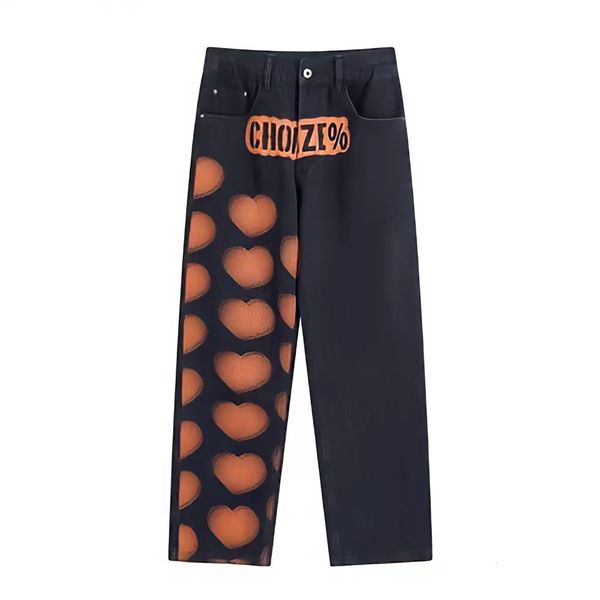 men's jeans korean streetwear vintage y2k men harajuku fashion oversize denim trousers hip hop printed graffiti straight baggy pants 23, Blue
men's jeans korean streetwear vintage y2k men harajuku fashion oversize denim trousers hip hop printed graffiti straight baggy pants 23, Blue