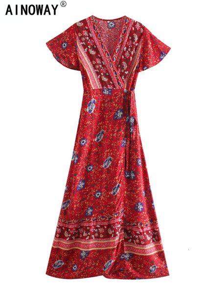 casual dresses vintage chic vestidos women floral print bat sleeve beach long bohemian maxi sundress ladies v neck summer boho dress 230217, Black;gray
casual dresses vintage chic vestidos women floral print bat sleeve beach long bohemian maxi sundress ladies v neck summer boho dress 230217, Black;gray