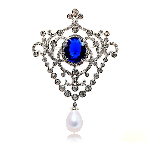 pins brooches royal vintage open scroll blue oval stone art deco brooch badge pin with pearl drop prom gala party dress gown victorian jewel, Gray
pins brooches royal vintage open scroll blue oval stone art deco brooch badge pin with pearl drop prom gala party dress gown victorian jewel, Gray