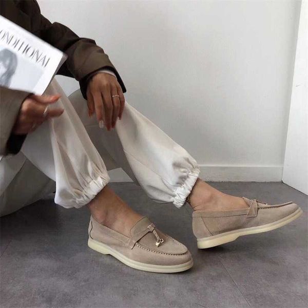 italy designer shoes loropiana lp same comfortable women's flat loafer leather four season tassel casual shoes p2kh, Black;white
italy designer shoes loropiana lp same comfortable women's flat loafer leather four season tassel casual shoes p2kh, Black;white