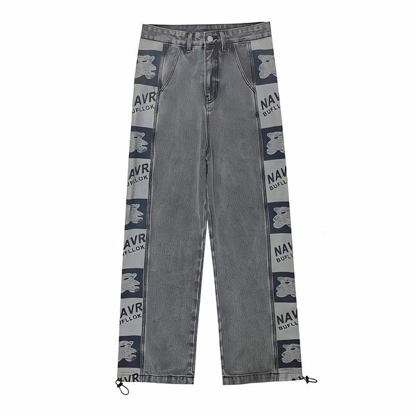 men s jeans paneled black man designer straight baggy pants vintage korean streetwear y2k fashion wide leg punk casual denim trousers 230217, Blue
men s jeans paneled black man designer straight baggy pants vintage korean streetwear y2k fashion wide leg punk casual denim trousers 230217, Blue