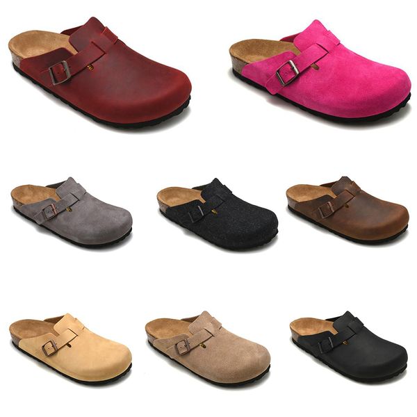 designer boston summer cork flat slippers fashion leather slide favourite beach sandals casual shoes clogs for women men arizona mayari, Black
designer boston summer cork flat slippers fashion leather slide favourite beach sandals casual shoes clogs for women men arizona mayari, Black