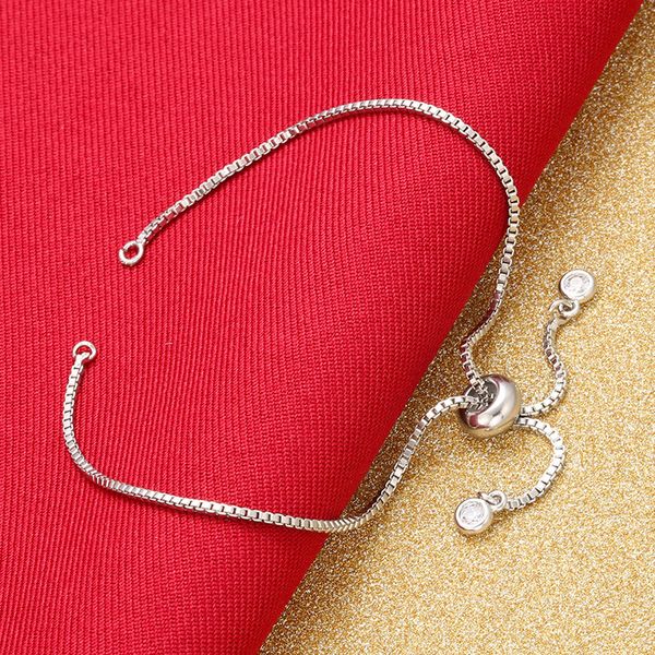 designer luxury jewelry for women 1.0x240mm brass rhindiamonds simple adjustable bracelet chain jewelry diy bracelet chain accessories, Golden;silver
designer luxury jewelry for women 1.0x240mm brass rhindiamonds simple adjustable bracelet chain jewelry diy bracelet chain accessories, Golden;silver