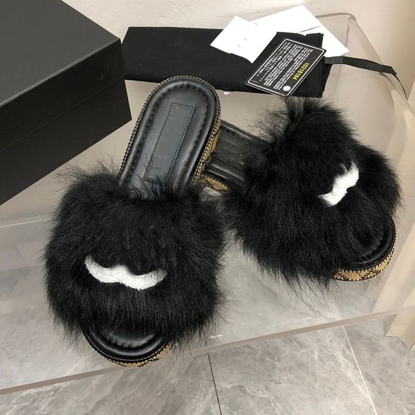 womens furry slippers flat sandals plush comfortable peep-toe luxury designer outdoor shoes flip-flops wooden flat house carrefour shoes siz, Black
womens furry slippers flat sandals plush comfortable peep-toe luxury designer outdoor shoes flip-flops wooden flat house carrefour shoes siz, Black