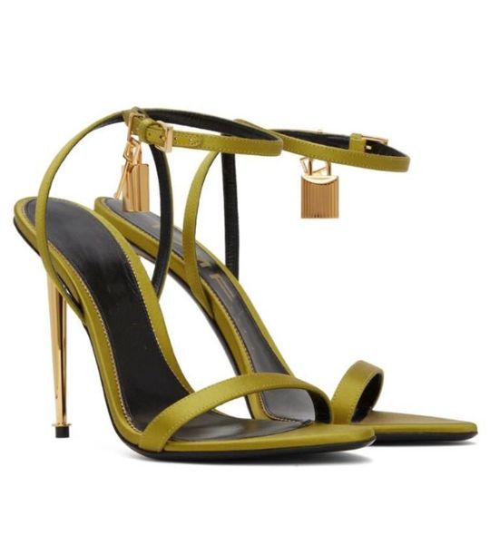 elgant designer dress chain heel sandal thin high heel women real leather narrow band metal lock decor ankle strap sandalias summer party sh, Black
elgant designer dress chain heel sandal thin high heel women real leather narrow band metal lock decor ankle strap sandalias summer party sh, Black