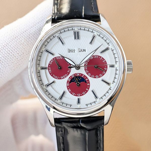 classic watch automatic mechanical watch 40mm waterproof business leather wrist watch, Slivery;golden
classic watch automatic mechanical watch 40mm waterproof business leather wrist watch, Slivery;golden