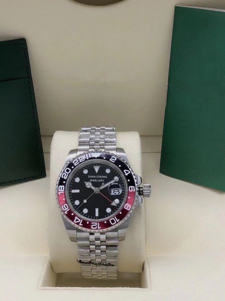 classic fashion mens watch 40mm automatic mechanical 2813 movement men's wristwatches silver jubilee stainless steel strap sports desig, Slivery;golden
classic fashion mens watch 40mm automatic mechanical 2813 movement men's wristwatches silver jubilee stainless steel strap sports desig, Slivery;golden