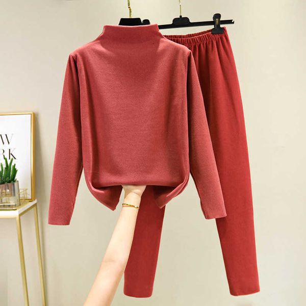 pajamas body warmer double sided german velvet thermal underwear women's autumn and winter thickened plush suit slim fitting semi high, Black;red
pajamas body warmer double sided german velvet thermal underwear women's autumn and winter thickened plush suit slim fitting semi high, Black;red