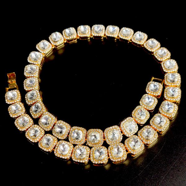 summer hip hop chains square crystal necklace diamond mens round rhinestone fashion cuban necklace, Silver
summer hip hop chains square crystal necklace diamond mens round rhinestone fashion cuban necklace, Silver