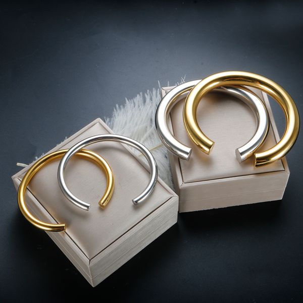 bangle thick tube s for women cuff bracelet stainless steel hiphop hollow gold plated fashion jewelry pulseras mujer gift 230216, Black
bangle thick tube s for women cuff bracelet stainless steel hiphop hollow gold plated fashion jewelry pulseras mujer gift 230216, Black