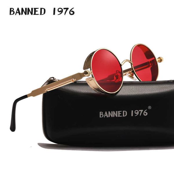 2023 cool sunglasses retro round metal hd polarized punk steampunk sunglasses for women men vintage sun glasses oculos de sol meminino mascu, White;black
2023 cool sunglasses retro round metal hd polarized punk steampunk sunglasses for women men vintage sun glasses oculos de sol meminino mascu, White;black