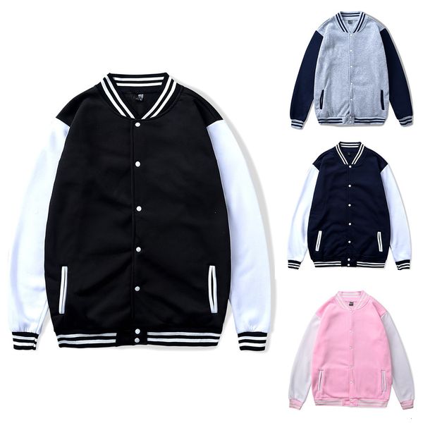 mens jackets baseball jacket man solid color coat single breasted cardigan tracksuit harajuku long sleeves sweatshirt plus size men clothing, Black;brown
mens jackets baseball jacket man solid color coat single breasted cardigan tracksuit harajuku long sleeves sweatshirt plus size men clothing, Black;brown