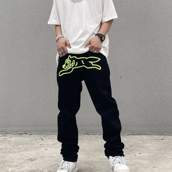 men's jeans high street vintage baggy mens harajuku flying dog printed denim pants oversize casual straight loose washed trousers male, Blue
men's jeans high street vintage baggy mens harajuku flying dog printed denim pants oversize casual straight loose washed trousers male, Blue
