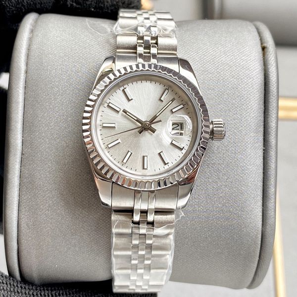 18 types 28mm silver luxury watch women watches classic automatic sweeping movement mechanical fashion womens silver datejust luminous ladie, Slivery;brown
18 types 28mm silver luxury watch women watches classic automatic sweeping movement mechanical fashion womens silver datejust luminous ladie, Slivery;brown