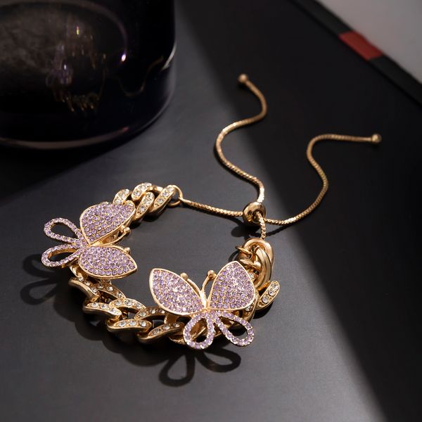 anklets kunjoe multicolor vintage big butterfly iced out crystal cuban chain fashion adjustable for women girls 230216, Red;blue
anklets kunjoe multicolor vintage big butterfly iced out crystal cuban chain fashion adjustable for women girls 230216, Red;blue