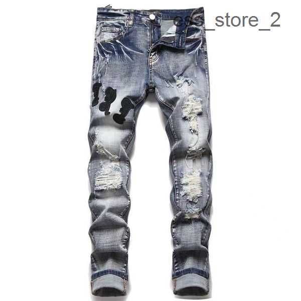 am new mens jeans designer man distressed ripped skinny cowboy pant causal print letter jean denim fit moto biker pants 2 8dm5, Blue
am new mens jeans designer man distressed ripped skinny cowboy pant causal print letter jean denim fit moto biker pants 2 8dm5, Blue