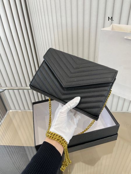 women genuine leather designer bag chain handbag with original box purse clutch shoulder bags yslity bag messenger cross body metallogo
women genuine leather designer bag chain handbag with original box purse clutch shoulder bags yslity bag messenger cross body metallogo