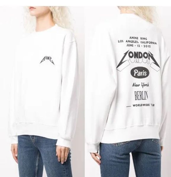 anine bing city women pullover sweatshirt new embroidery letter burst fleece sweater printed wash round neck female cotton hoodie s2, Black
anine bing city women pullover sweatshirt new embroidery letter burst fleece sweater printed wash round neck female cotton hoodie s2, Black