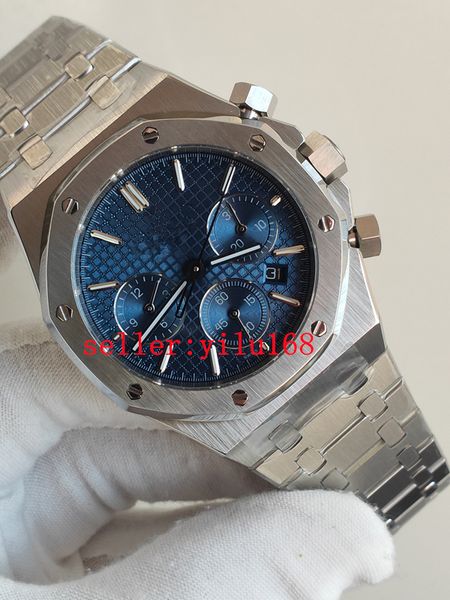 9 colour men watch 26331 multi-function timing diameter 41 mm 7750 movement sapphire glass mirror 316 fine steel case brushed polishing proc, Slivery;brown
9 colour men watch 26331 multi-function timing diameter 41 mm 7750 movement sapphire glass mirror 316 fine steel case brushed polishing proc, Slivery;brown