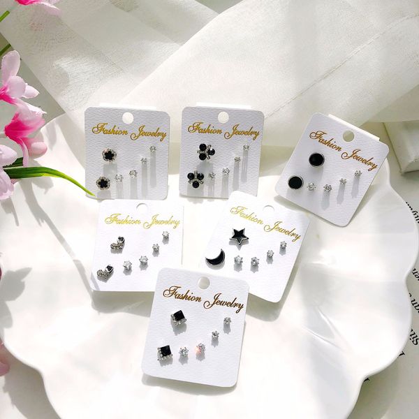 3 pairs/set round rhinestone flower stud earring set for women jewelry accessories piercing ball stud earring kit, Golden;silver
3 pairs/set round rhinestone flower stud earring set for women jewelry accessories piercing ball stud earring kit, Golden;silver