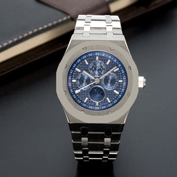 2023 men's designer watch 41mm mechanical automatic watch 6-pin sapphire watche gliding clasp movement luxury business wristwatch, Slivery;brown
2023 men's designer watch 41mm mechanical automatic watch 6-pin sapphire watche gliding clasp movement luxury business wristwatch, Slivery;brown